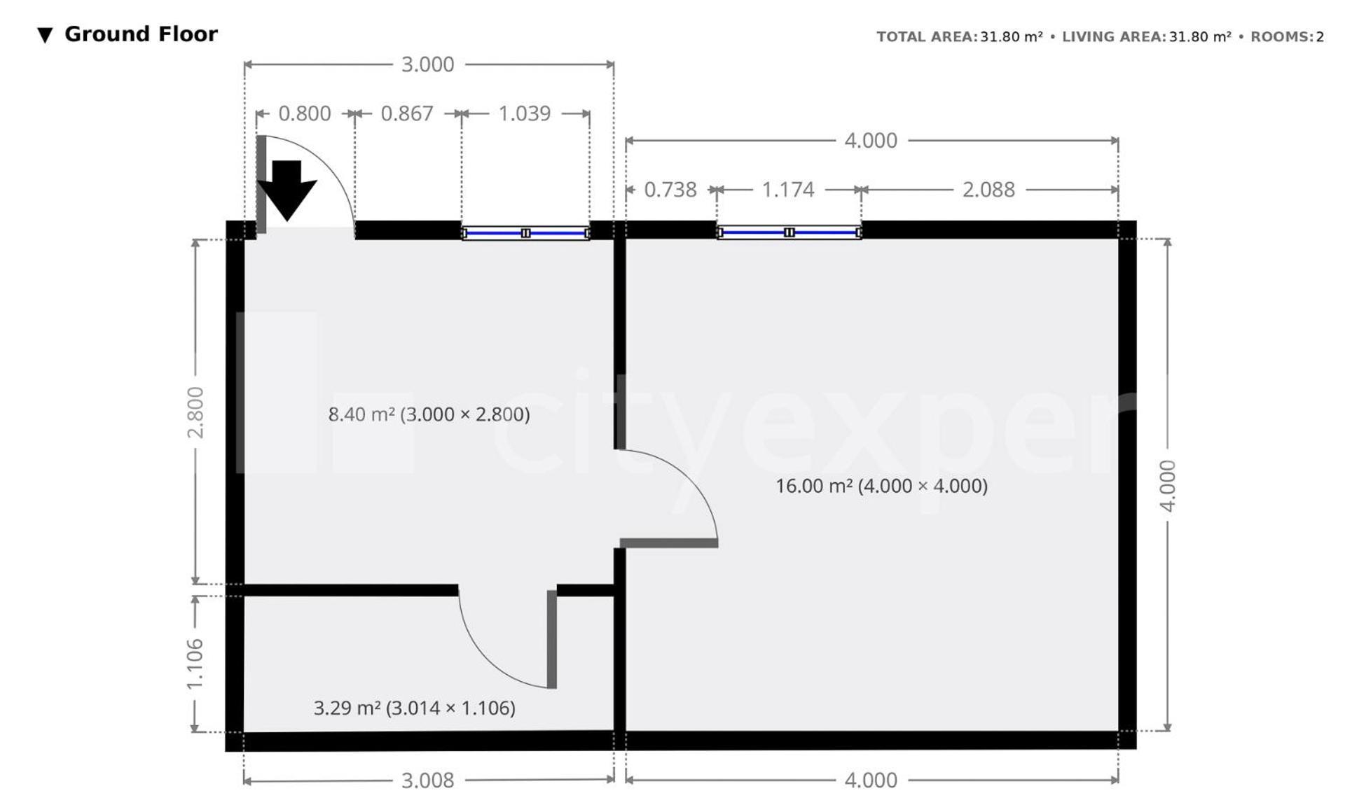 Apartment Vracar Affordable - Vracar Povoljni Stanovi